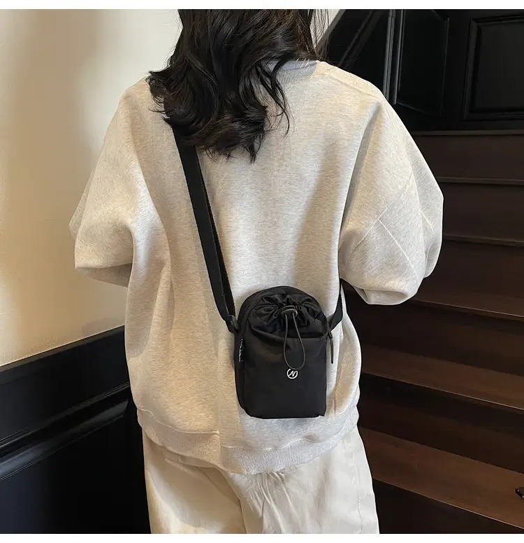 Black Waterproof Crossbody Phone Bag for Women — feature 22