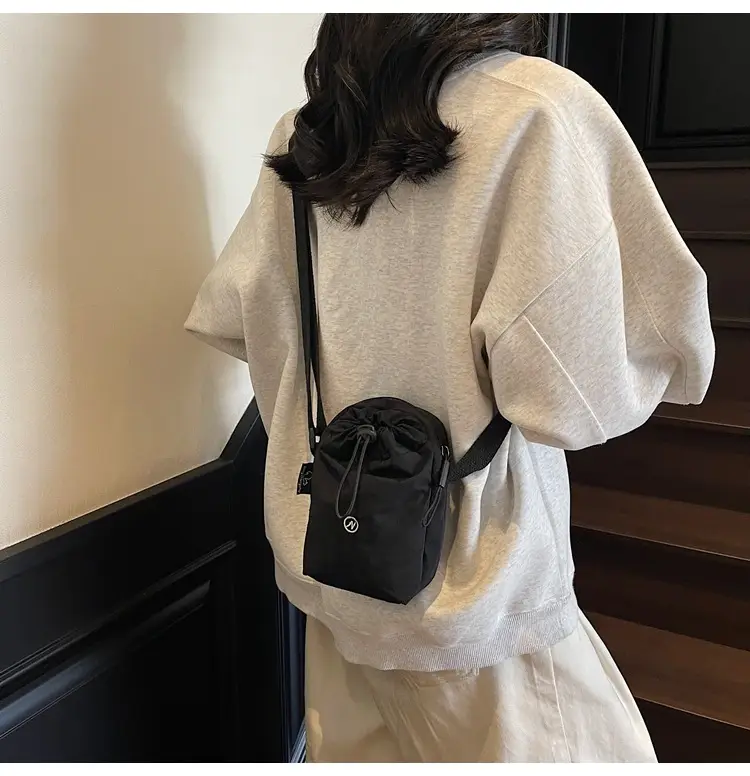 Black Waterproof Crossbody Phone Bag for Women — feature 23