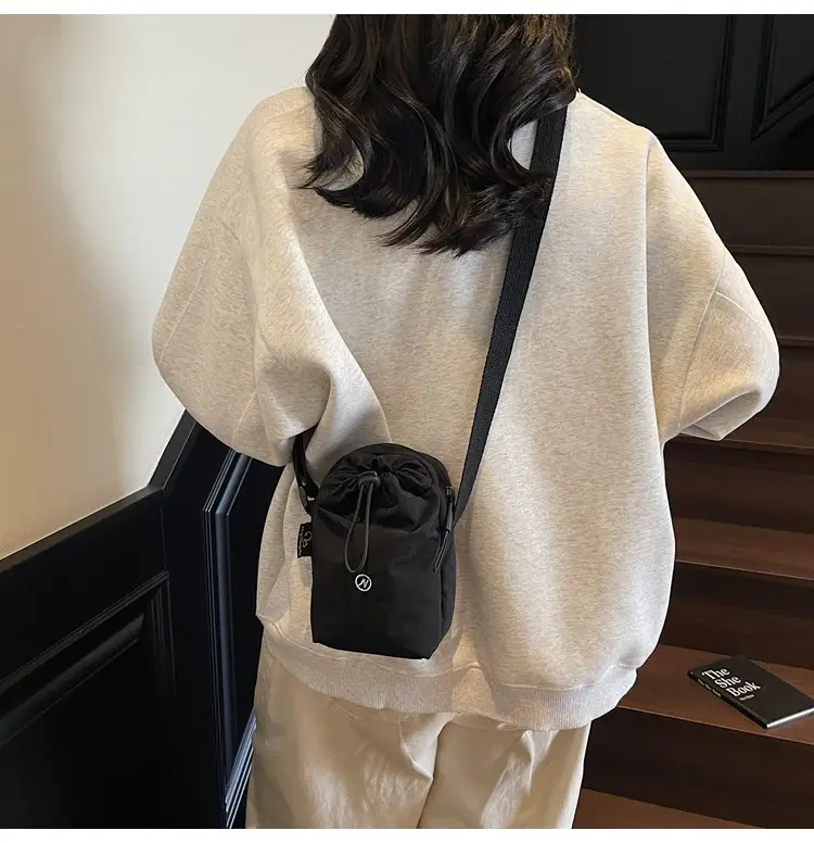 Black Waterproof Crossbody Phone Bag for Women — feature 25