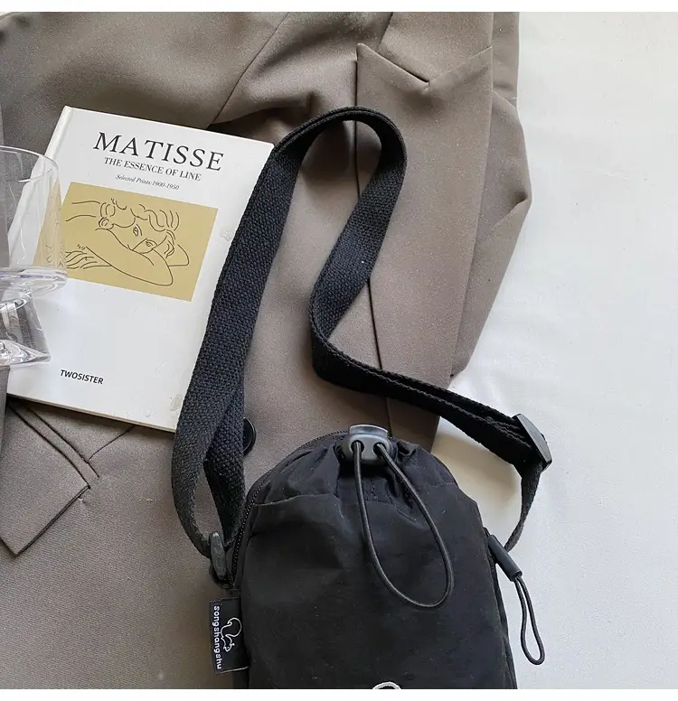 Black Waterproof Crossbody Phone Bag for Women — feature 36