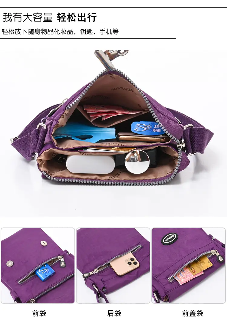 Women's Large Capacity Waterproof Crossbody Bag — feature 6