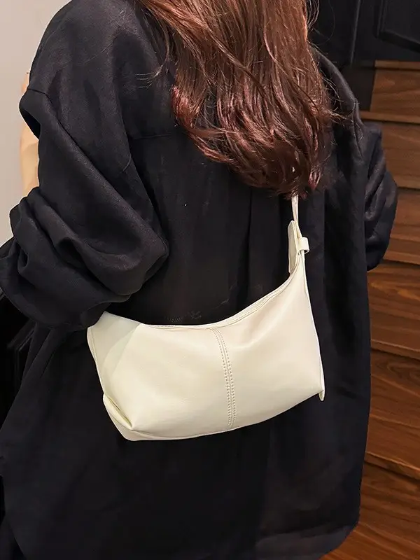 Trendy Beige Shoulder Crossbody Bag for Women 2025 - Image 7