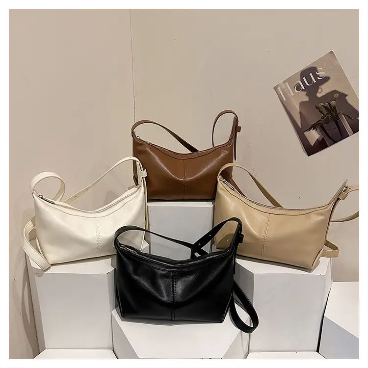 Trendy Beige Shoulder Crossbody Bag for Women 2025 — feature 1