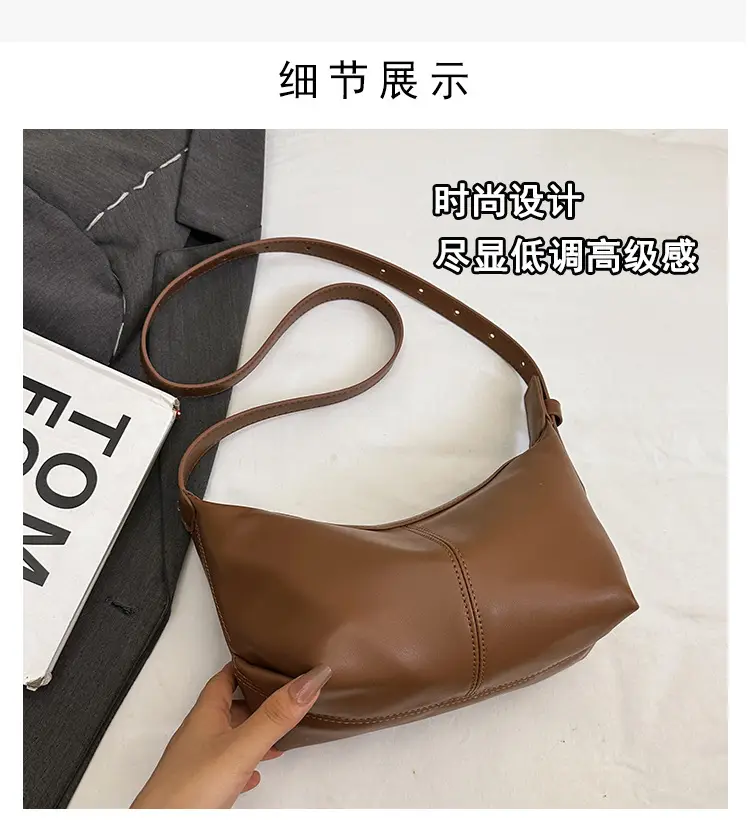 Trendy Beige Shoulder Crossbody Bag for Women 2025 — feature 4