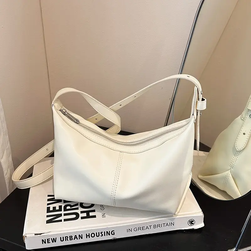 Trendy Beige Shoulder Crossbody Bag for Women 2025 - Image 2