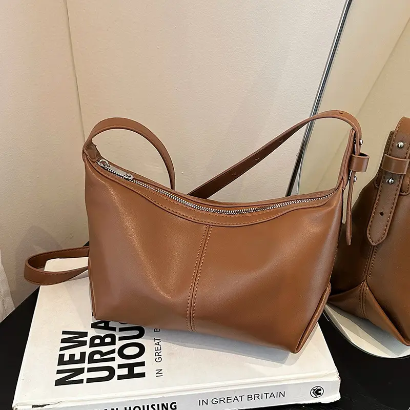 Trendy Beige Shoulder Crossbody Bag for Women 2025 - Image 3