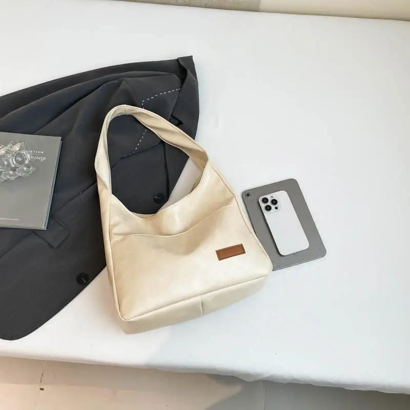 Women's White Casual Shoulder Bag 2025 - Image 2