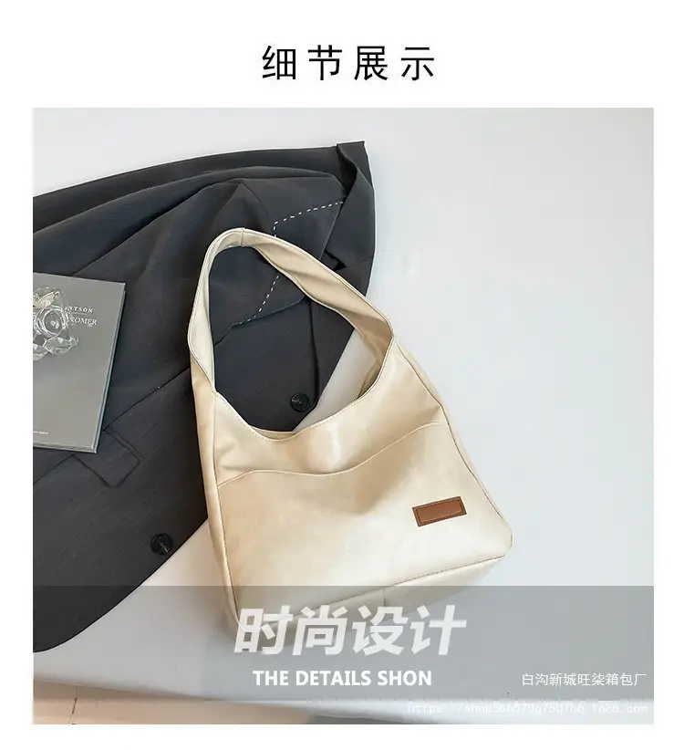 Women's White Casual Shoulder Bag 2025 — feature 2