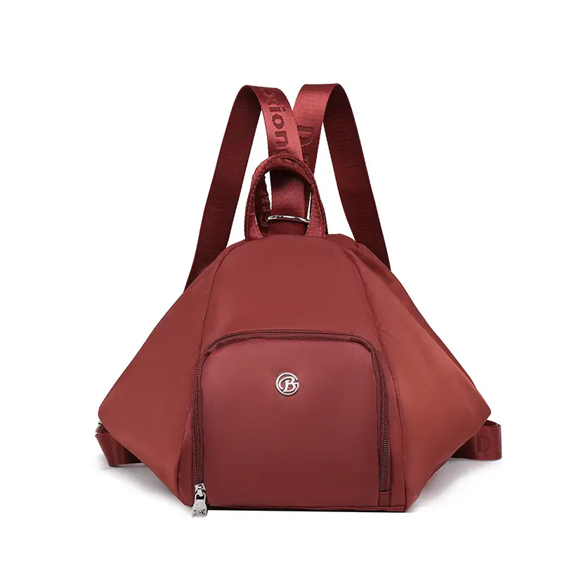 Beige One-Shoulder Crossbody Yoga Bag for Women