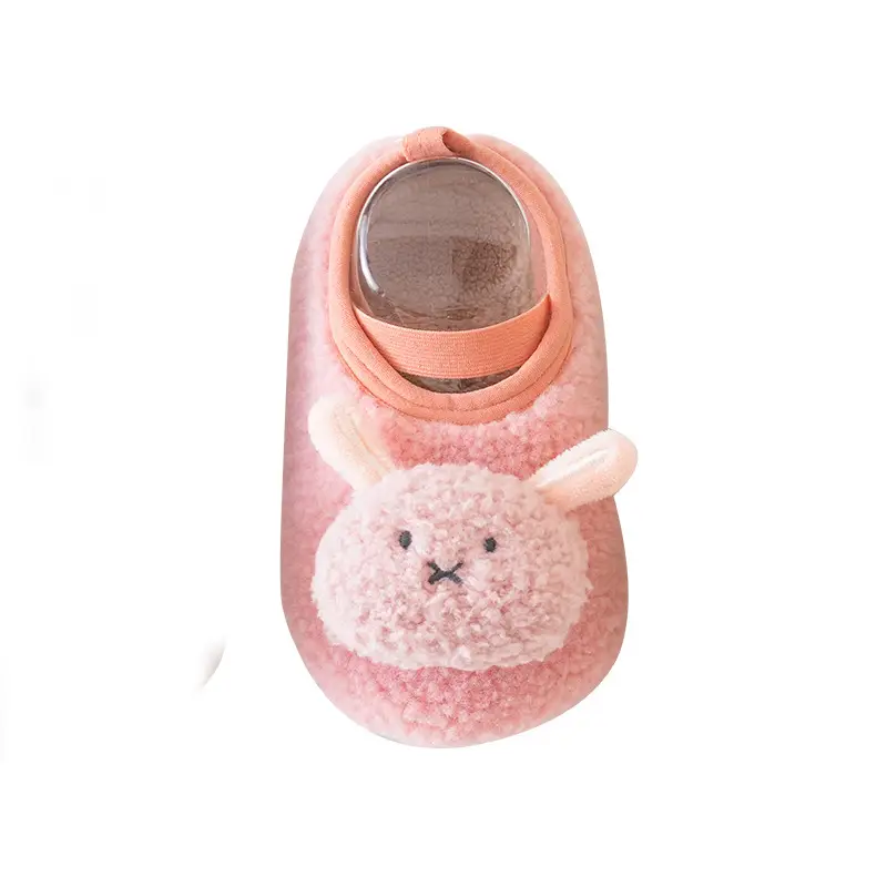 Cartoon Non-Slip Fleece Baby Toddler Shoes - Image 9