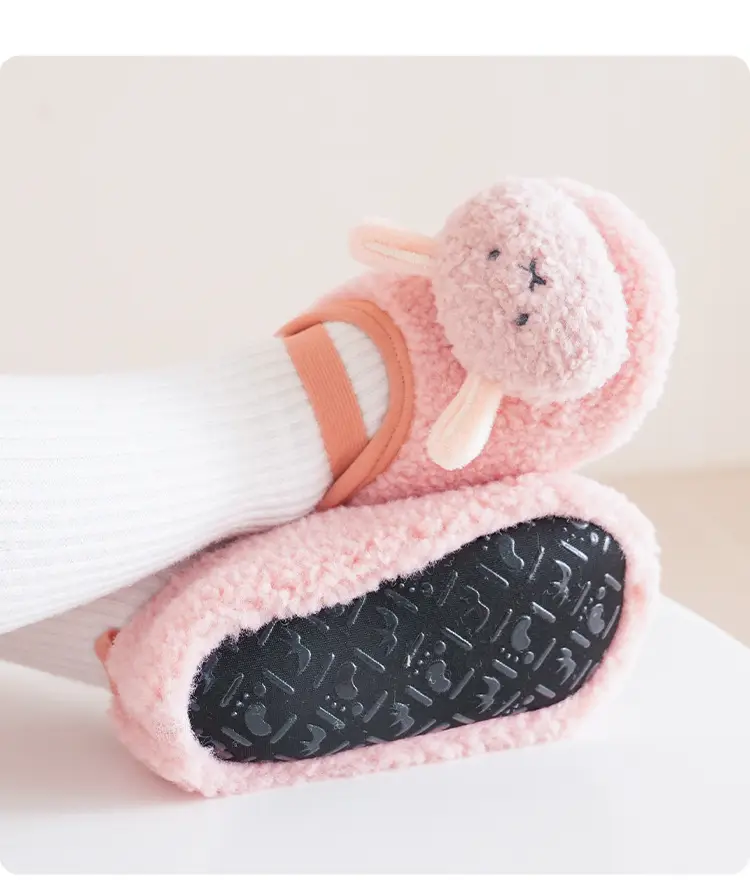 Cartoon Non-Slip Fleece Baby Toddler Shoes β feature 17