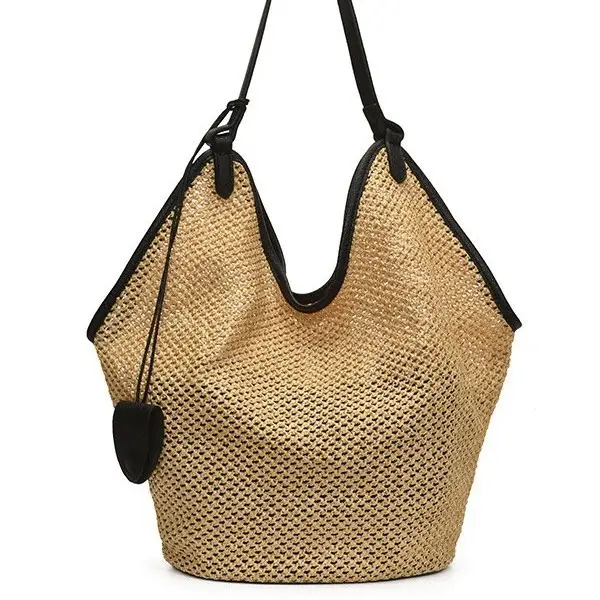 Women Crossbody Tote Bag Woven Mesh Summer 2026
