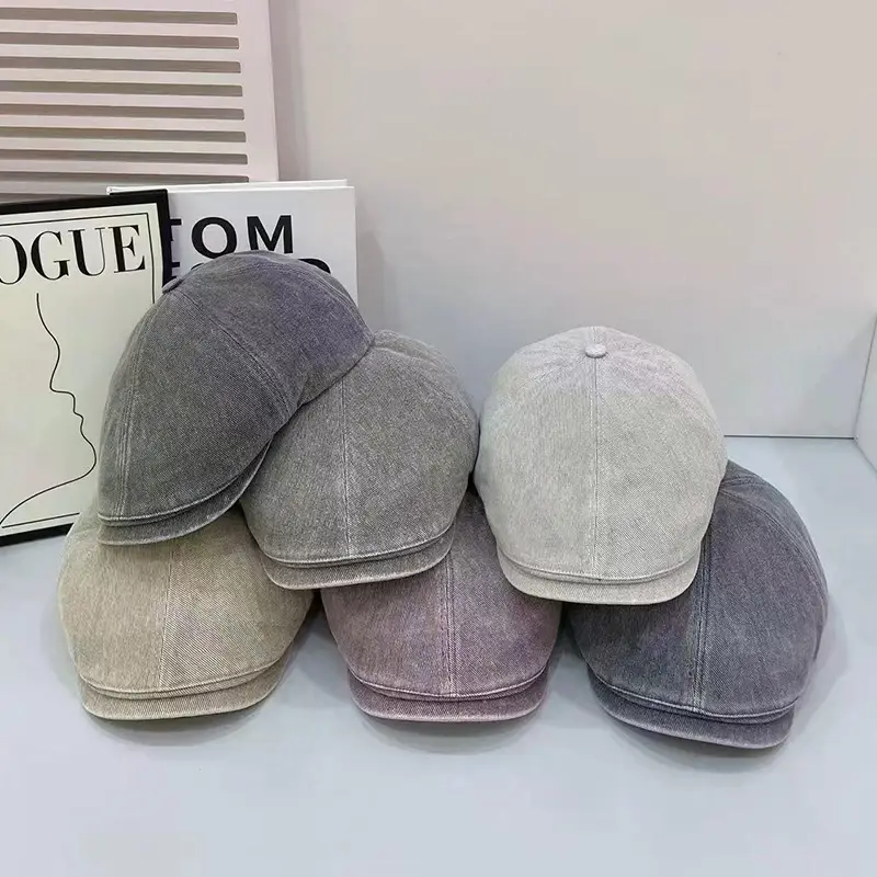 Women Japanese Retro Duckbill Cap Brown 2025 - Image 5