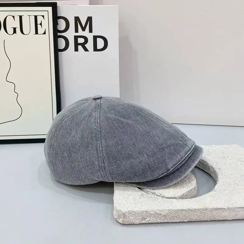 Women Japanese Retro Duckbill Cap Brown 2025 — feature 10
