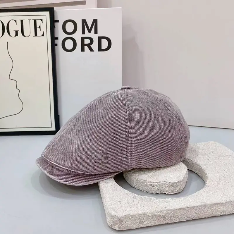 Women Japanese Retro Duckbill Cap Brown 2025 — feature 11