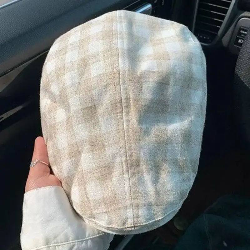 Women Japanese Retro Duckbill Cap Brown 2025 — feature 15