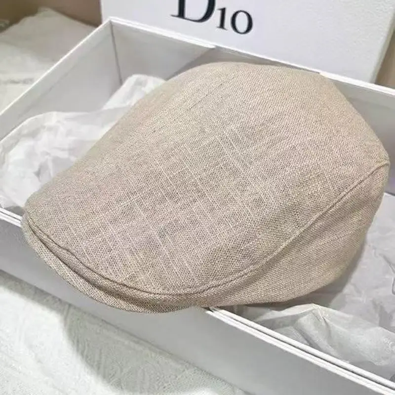 Women Japanese Retro Duckbill Cap Brown 2025 — feature 2