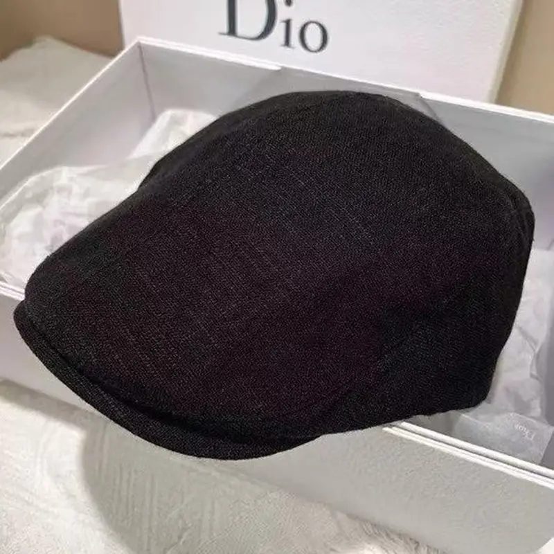 Women Japanese Retro Duckbill Cap Brown 2025 — feature 3