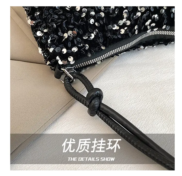 Black Sequin Crossbody Bag for Women 2025 — feature 4
