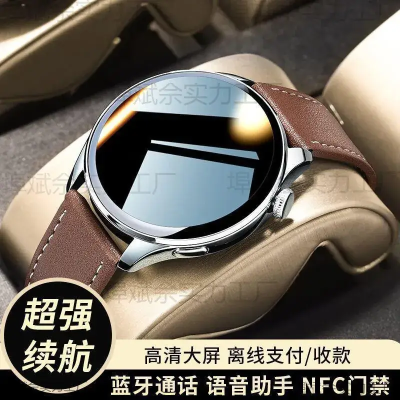 Black Smart Watch with Bluetooth Call & Heart Rate Monitor - Image 3