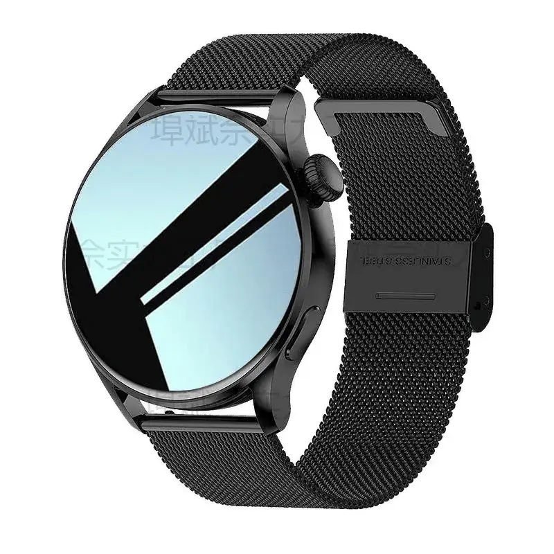 Black Smart Watch with Bluetooth Call & Heart Rate Monitor - Image 6
