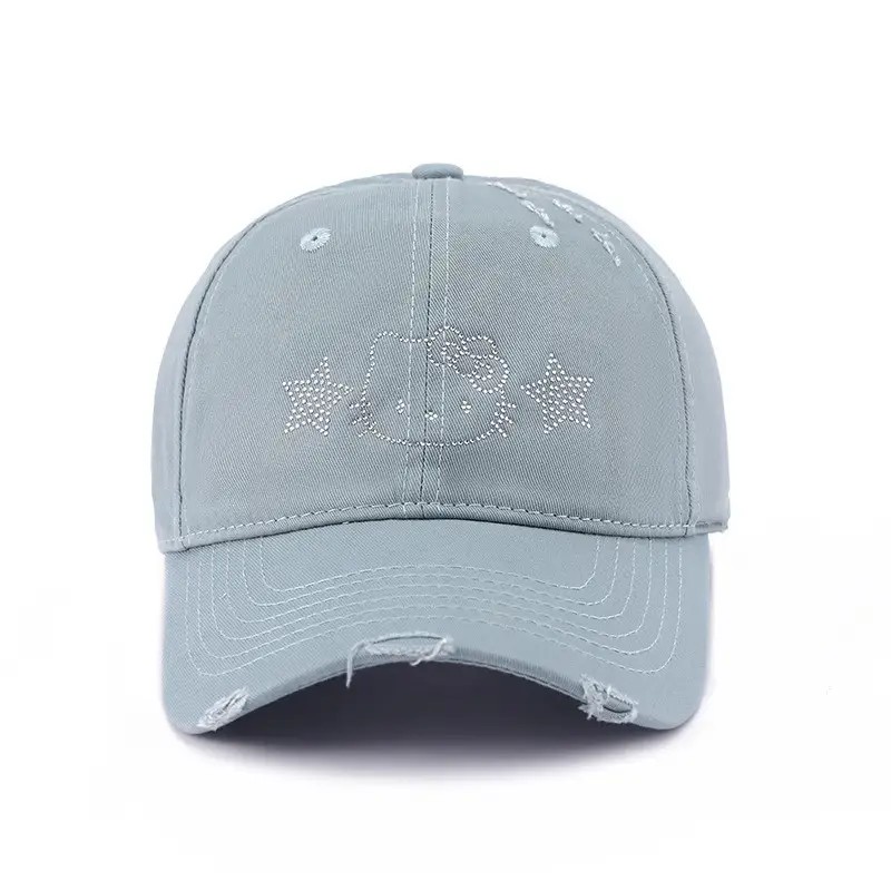 Hello Kitty Embroidered Black Baseball Cap for Women - Image 4