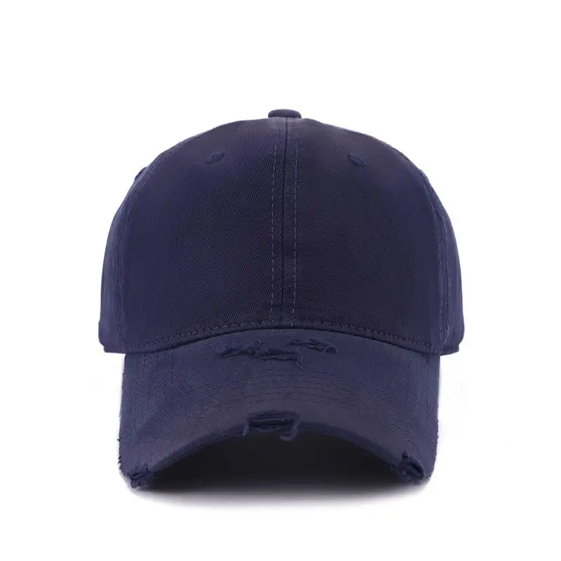 Women Distressed Duckbill Cap Mint Green Wide Brim