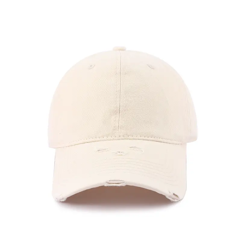 Women Distressed Duckbill Cap Mint Green Wide Brim — feature 13