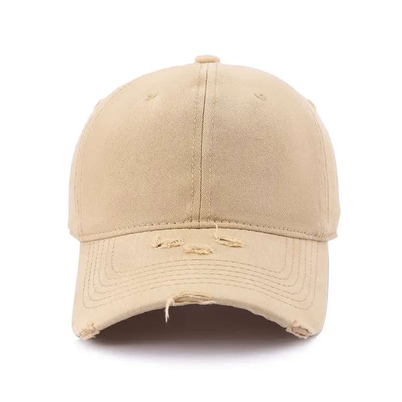 Women Distressed Duckbill Cap Mint Green Wide Brim — feature 3