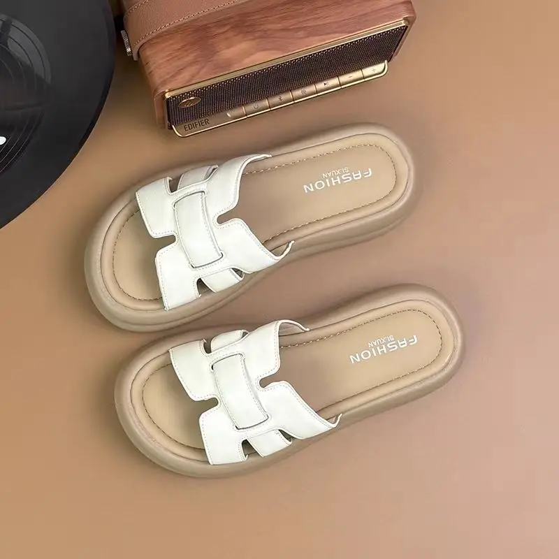 French Style Silver Slippers Women Summer 2025 — feature 6
