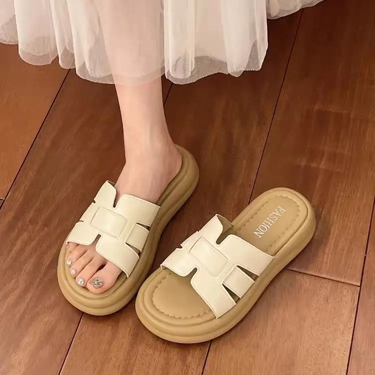 French Style Silver Slippers Women Summer 2025 — feature 9