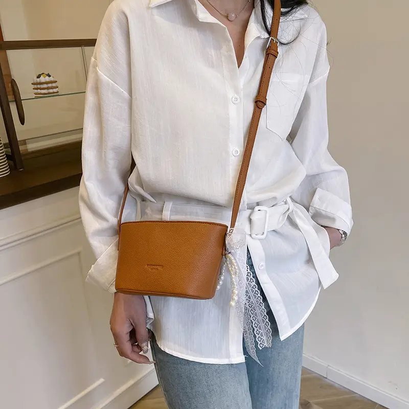 Red Korean Style Women's Shoulder Bag 2025 - Image 8