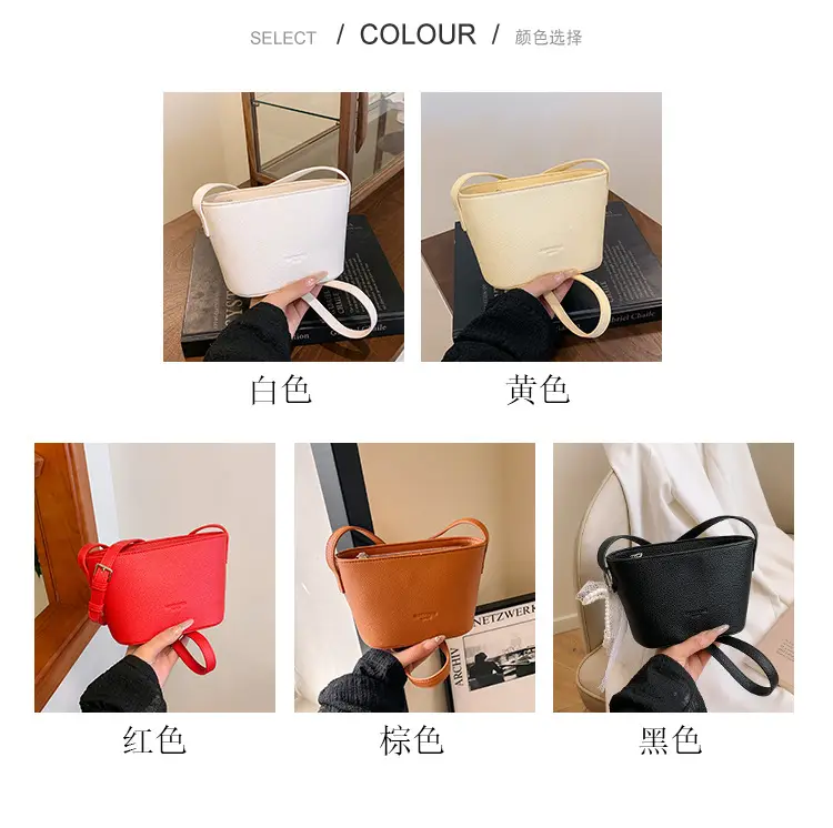 Red Korean Style Women's Shoulder Bag 2025 — feature 5