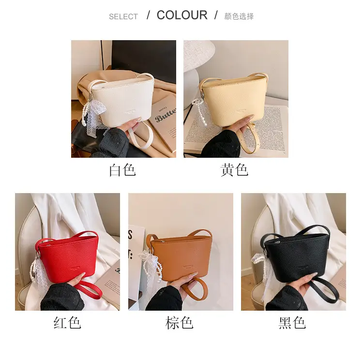 Red Korean Style Women's Shoulder Bag 2025 — feature 6