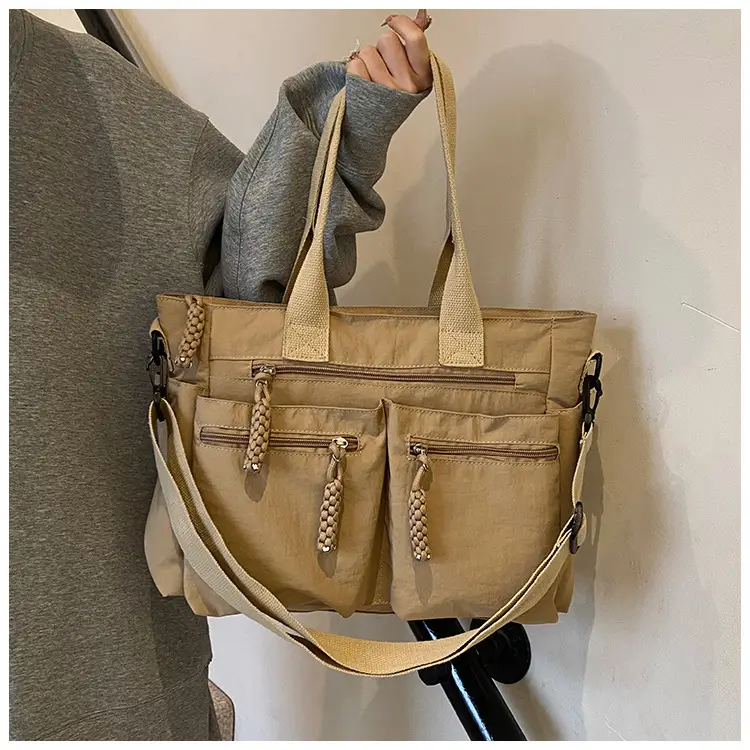 Nylon Large Capacity Travel Tote Bag for Women — feature 10
