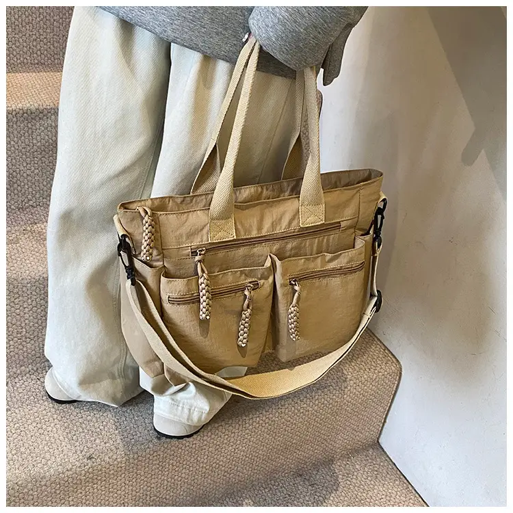 Nylon Large Capacity Travel Tote Bag for Women — feature 15