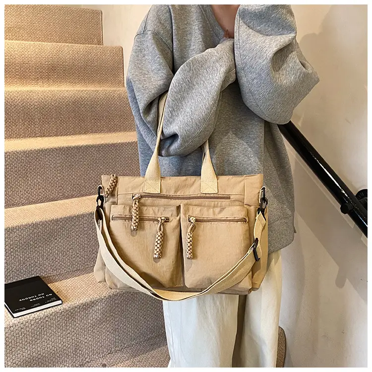 Nylon Large Capacity Travel Tote Bag for Women — feature 18