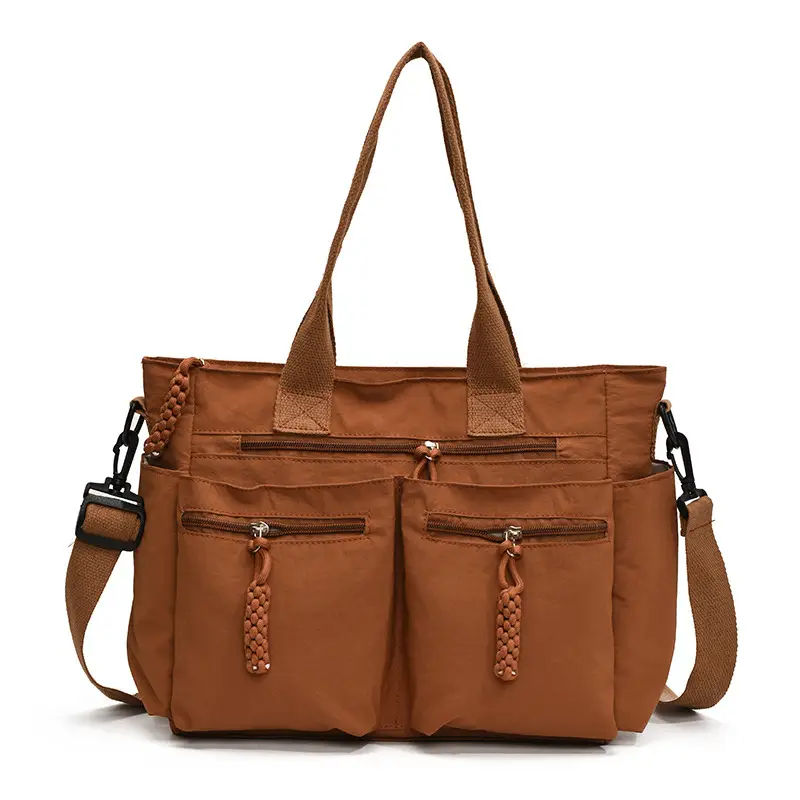 Nylon Large Capacity Travel Tote Bag for Women - Image 4