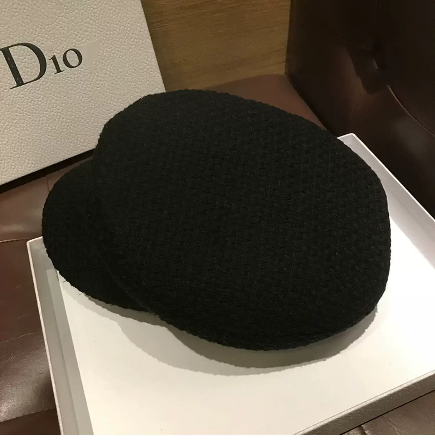 Japanese-Style Flat Top Navy Cap for Women — feature 10