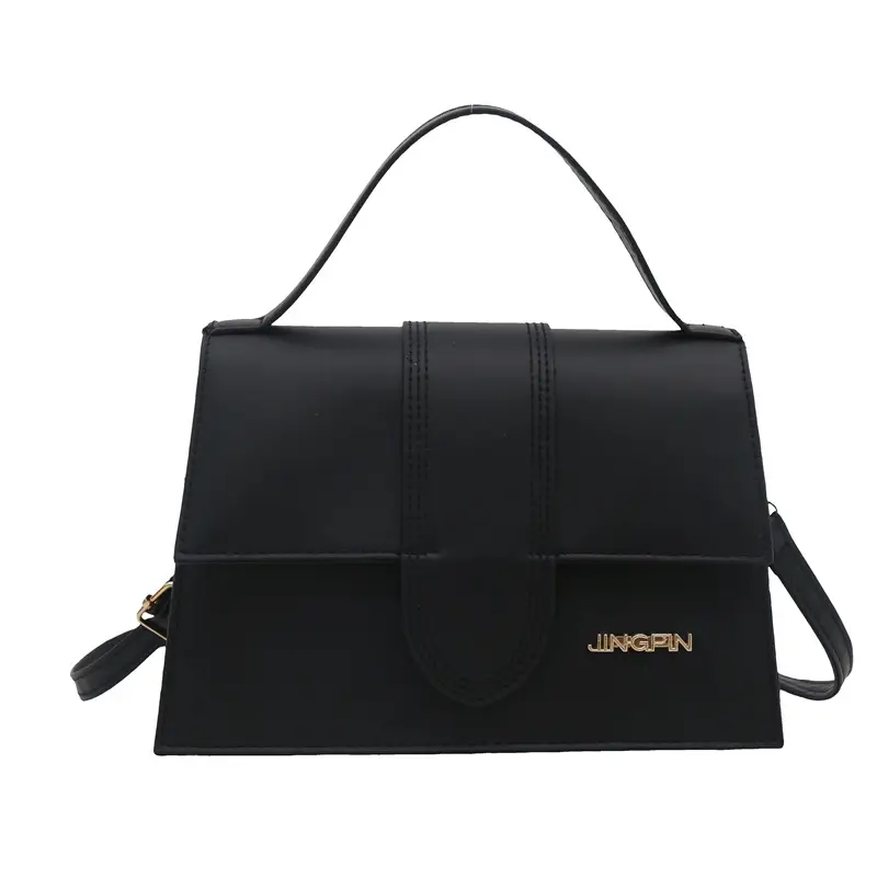 Pink French One-Shoulder Crossbody Bag for Women - Image 9