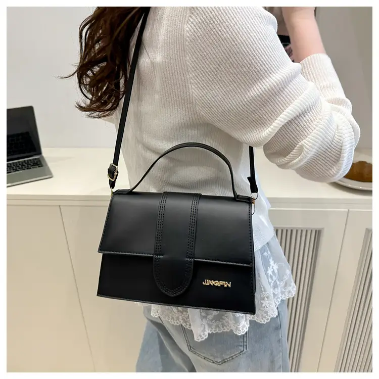 Pink French One-Shoulder Crossbody Bag for Women — feature 20