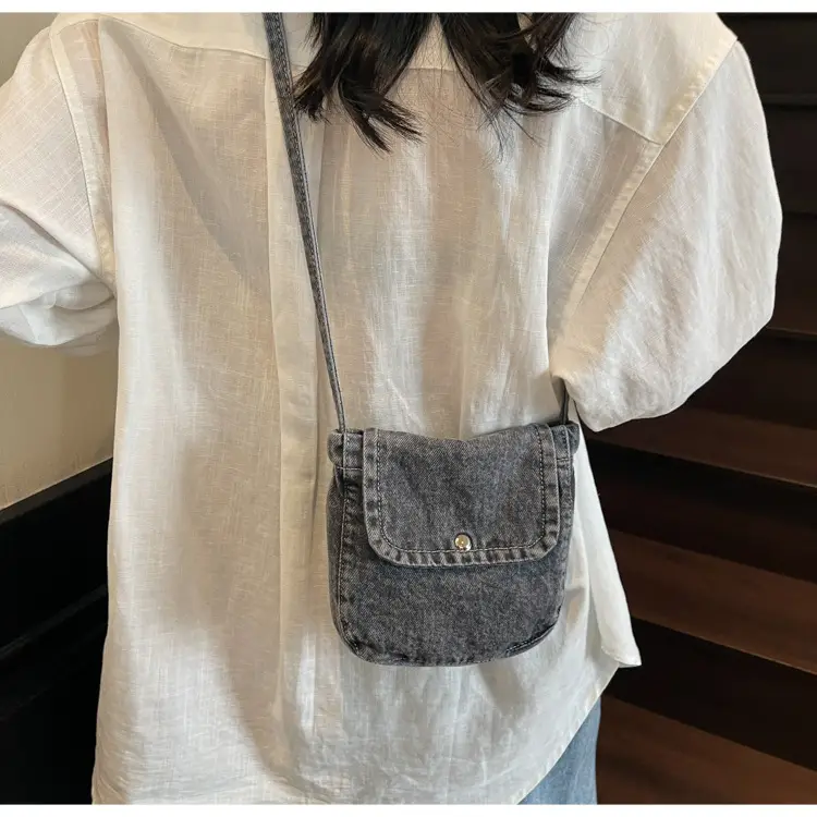 2025 New Japanese Style Denim Crossbody Phone Bag — feature 28