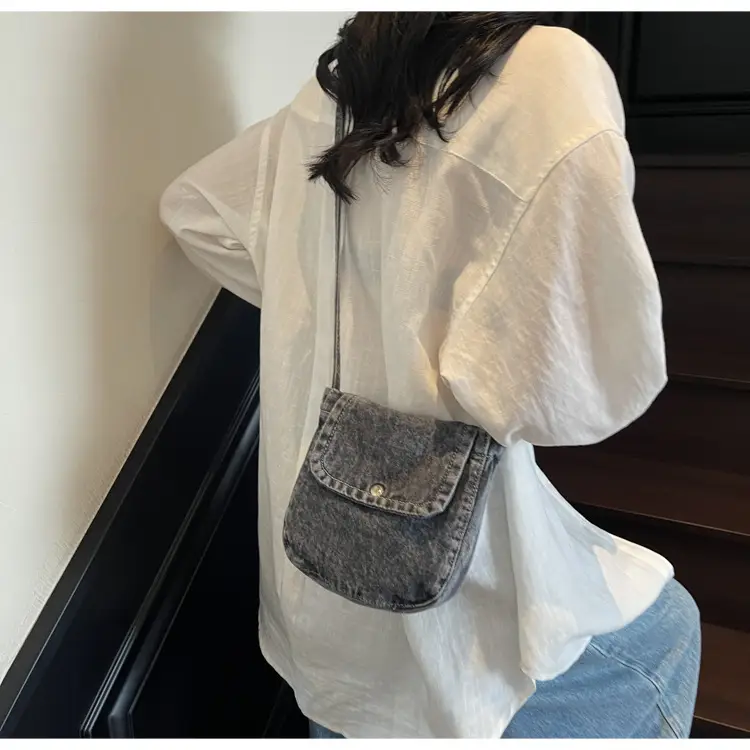 2025 New Japanese Style Denim Crossbody Phone Bag — feature 29