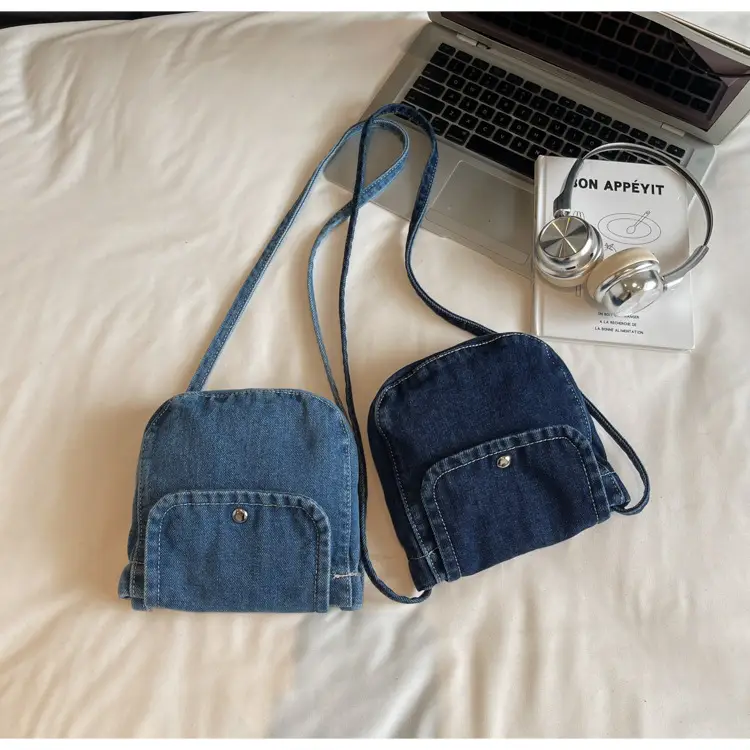 2025 New Japanese Style Denim Crossbody Phone Bag — feature 35