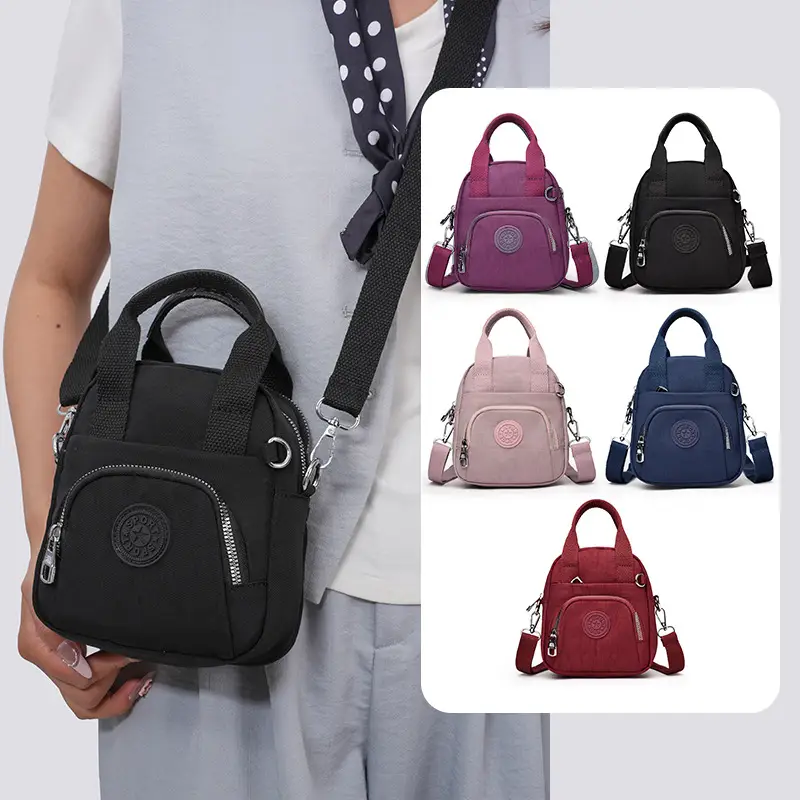 Women's Lightweight Crossbody Bag 2025 Nylon Multi Color - Image 7