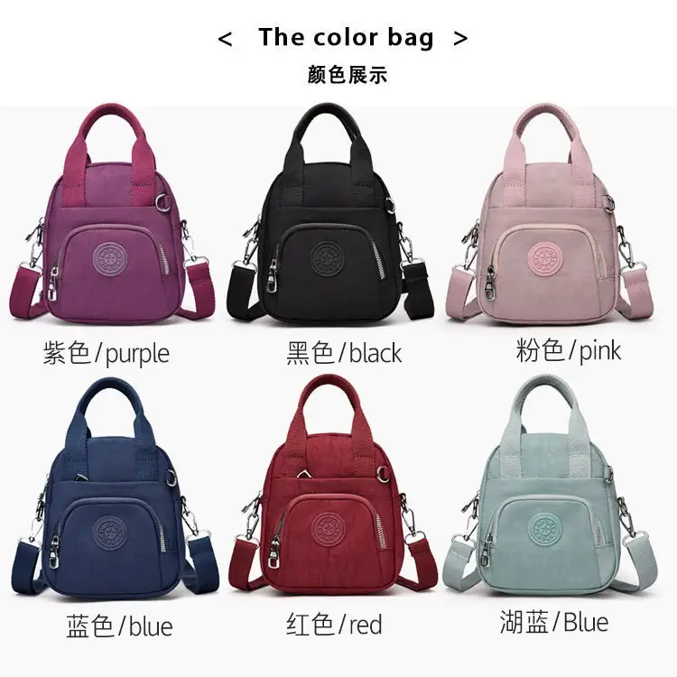 Women's Lightweight Crossbody Bag 2025 Nylon Multi Color - Image 10