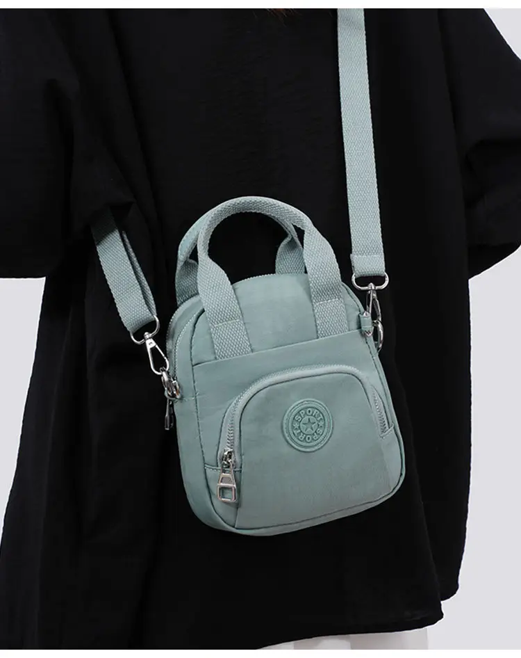 Women's Lightweight Crossbody Bag 2025 Nylon Multi Color — feature 12