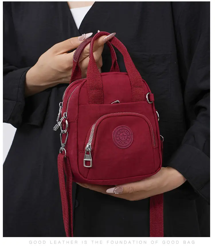 Women's Lightweight Crossbody Bag 2025 Nylon Multi Color — feature 13