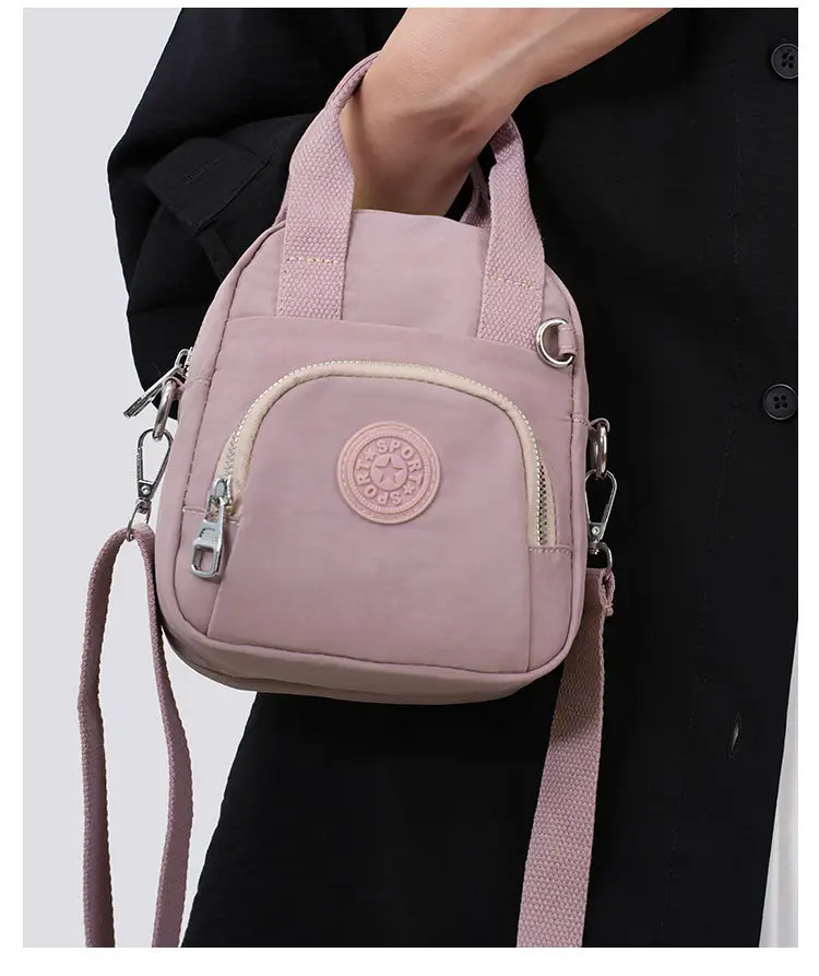Women's Lightweight Crossbody Bag 2025 Nylon Multi Color — feature 15