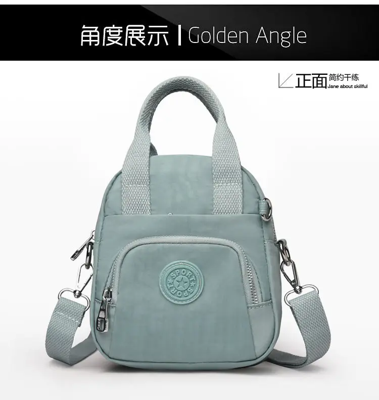 Women's Lightweight Crossbody Bag 2025 Nylon Multi Color — feature 23